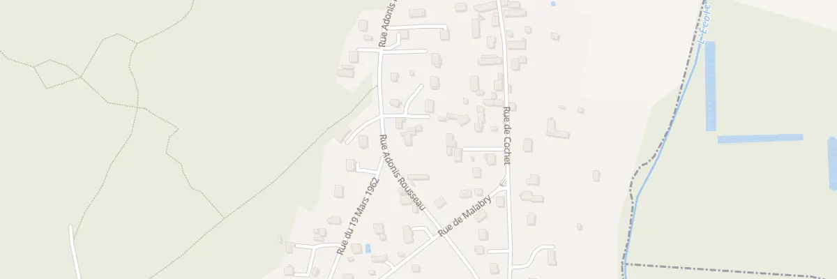 Plan du 4 Rue Adonis Rousseau à Moigny-sur-École