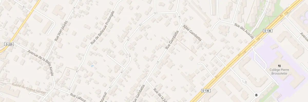 Plan du 53 Rue Gambetta à Villeneuve-Saint-Georges
