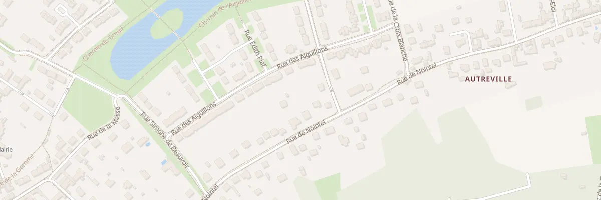Plan du 615 Rue de Nointel à Breuil-le-Sec