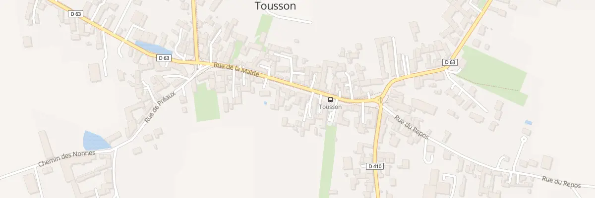 Plan du 17 Rue de la Mairie à Tousson