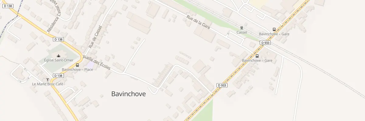 Plan du 4 Rle des Ecoles à Bavinchove