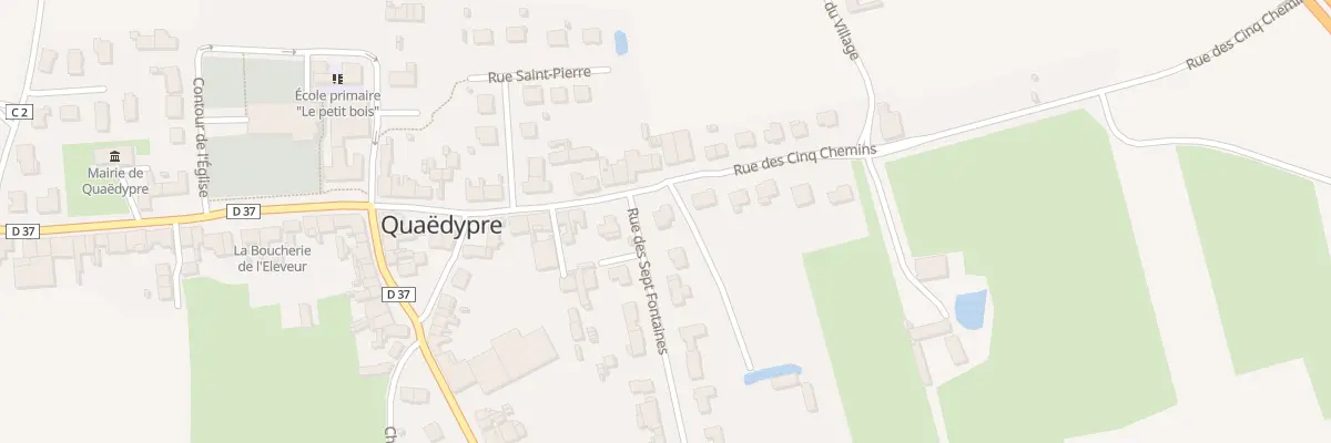 Plan du 19 Rue des Cinq Chemins Vc 4 à Quaëdypre