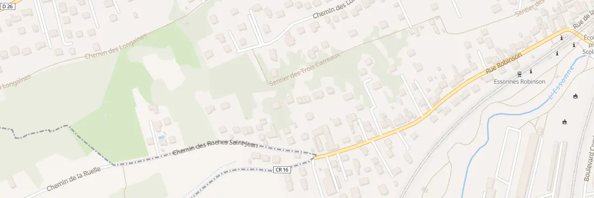 Plan du 98B Rue de Robinson à Corbeil-Essonnes