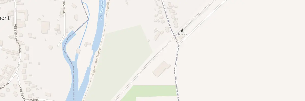 Plan du 30 Rue du Stade à Daours