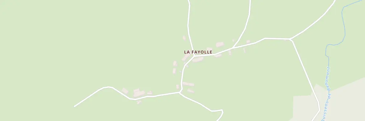 Plan du 10 La Fayolle à Saint-Martinien