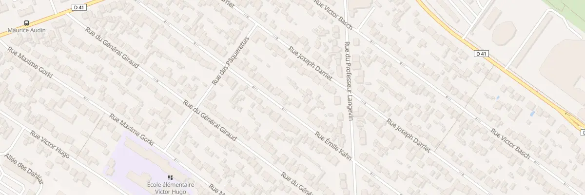 Plan du 84 Rue Emile Kahn au Blanc-Mesnil