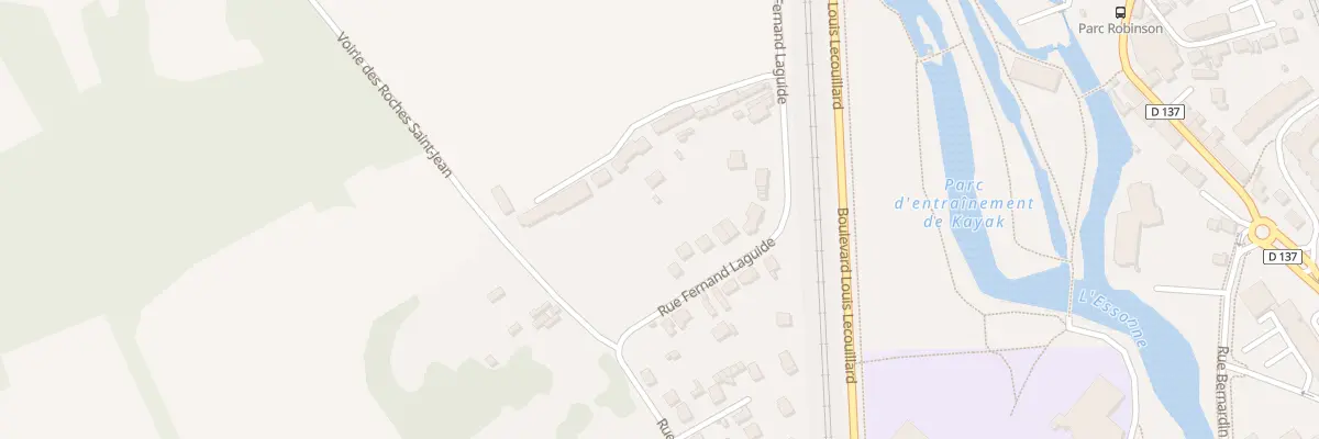 Plan du 30 Rue Fernand Laguide à Corbeil-Essonnes