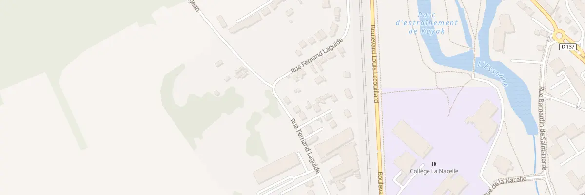 Plan du 43 Rue Fernand Laguide à Corbeil-Essonnes