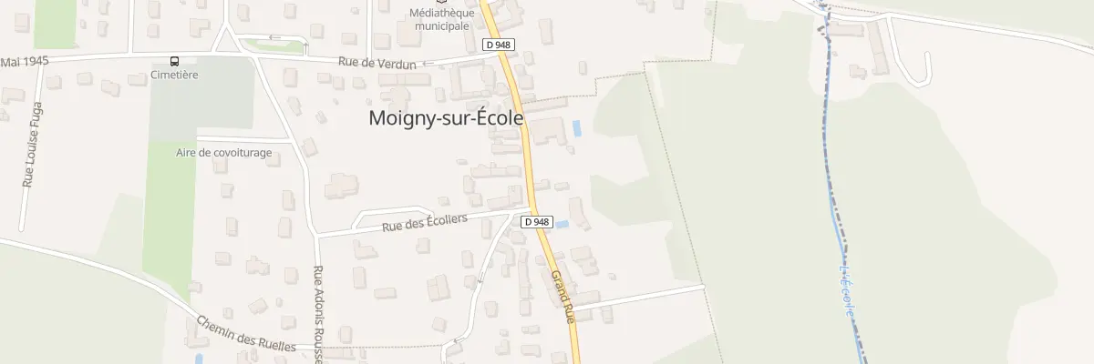 Plan du 82 Grand Rue à Moigny-sur-École