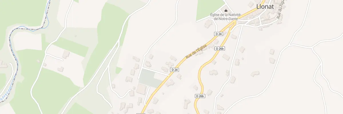 Plan du 260 Pla de Llounat à Los Masos