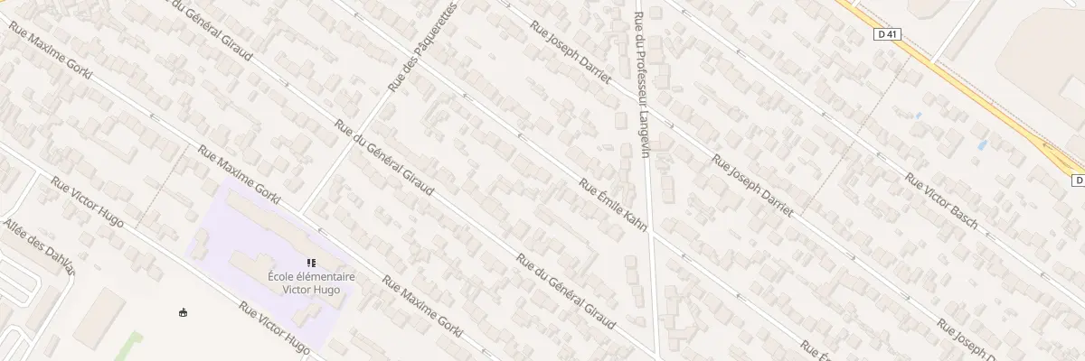 Plan du 81 Rue Emile Kahn au Blanc-Mesnil