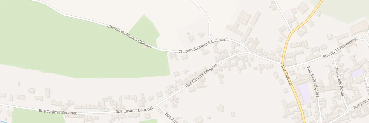 Plan du 3 Che Du Mont à Cailloux à Camblain-Châtelain