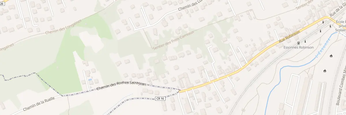Plan du 98T Rue de Robinson à Corbeil-Essonnes