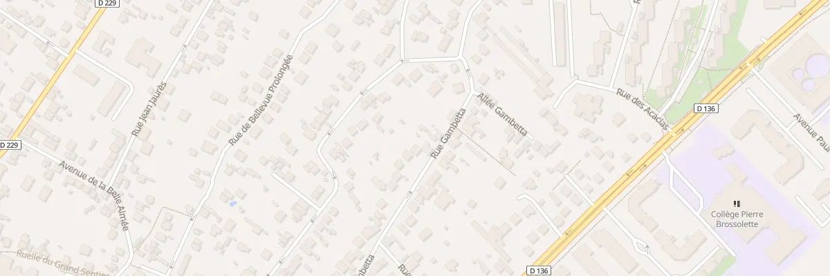 Plan du 55B Rue Gambetta à Villeneuve-Saint-Georges