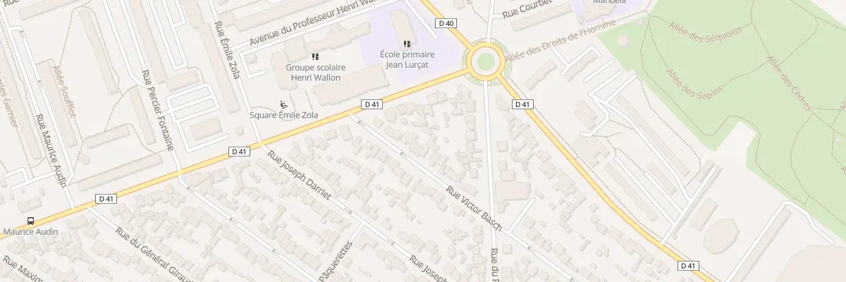 Plan du 116 Rue Victor Basch au Blanc-Mesnil