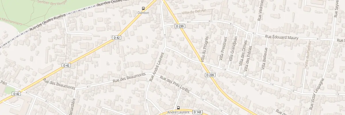 Plan du 279 Rue des Moulins à Fontenay-sous-Bois