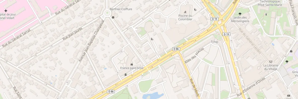 Plan du 20 Rue des Mèches à Créteil