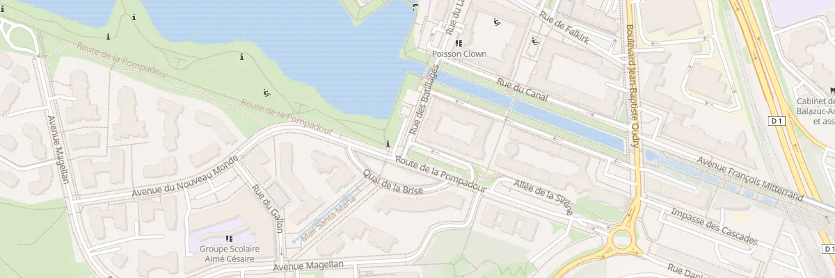 Plan du 2 Rue des Batillages à Créteil