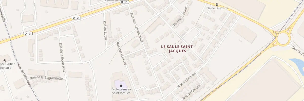Plan du 19 Rue des Campanules à Ormoy