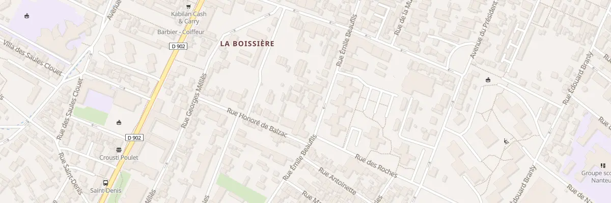 Plan du 103 Rue Emile Beaufils à Montreuil