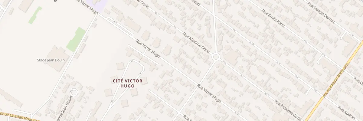 Plan du 66 Rue Victor Hugo au Blanc-Mesnil