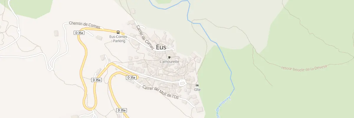 Plan du 48 Village à Eus