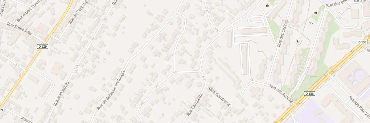 Plan du 123 Rue Villebois Mareuil à Villeneuve-Saint-Georges