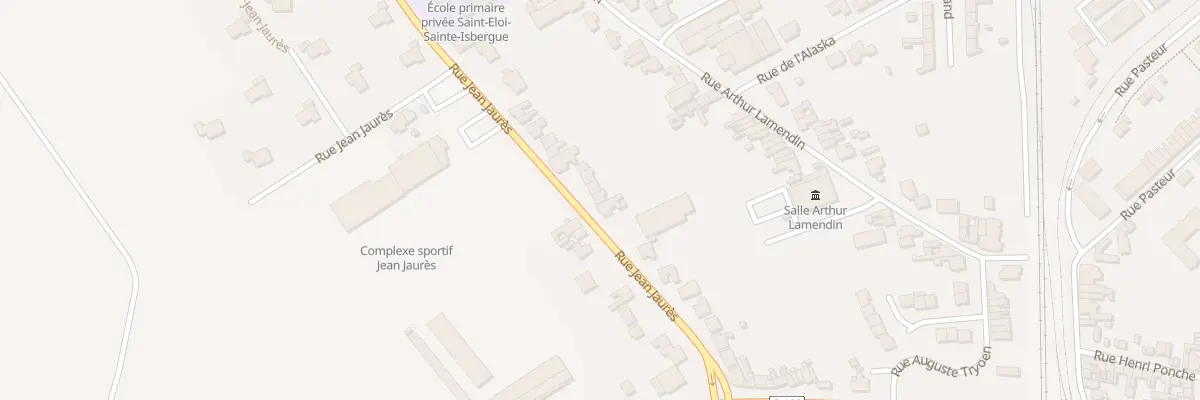 Plan du 115 Rue Jean Jaurès à Isbergues