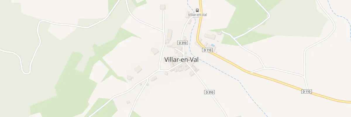 Plan du 10 Le Village à Villar-en-Val