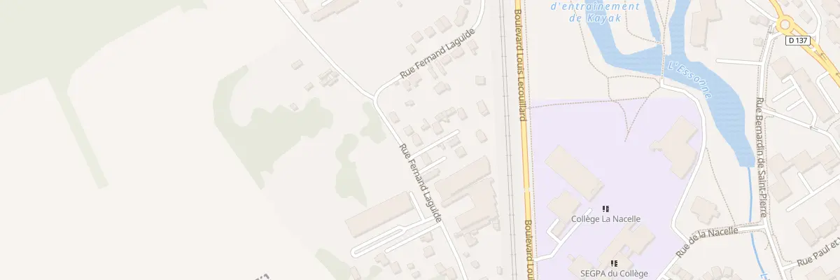 Plan du 47B Rue Fernand Laguide à Corbeil-Essonnes