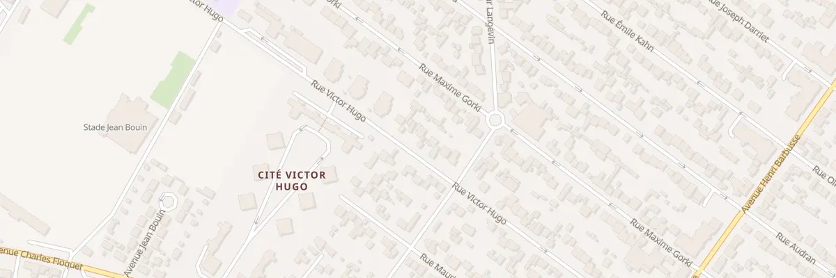 Plan du 64 Rue Victor Hugo au Blanc-Mesnil