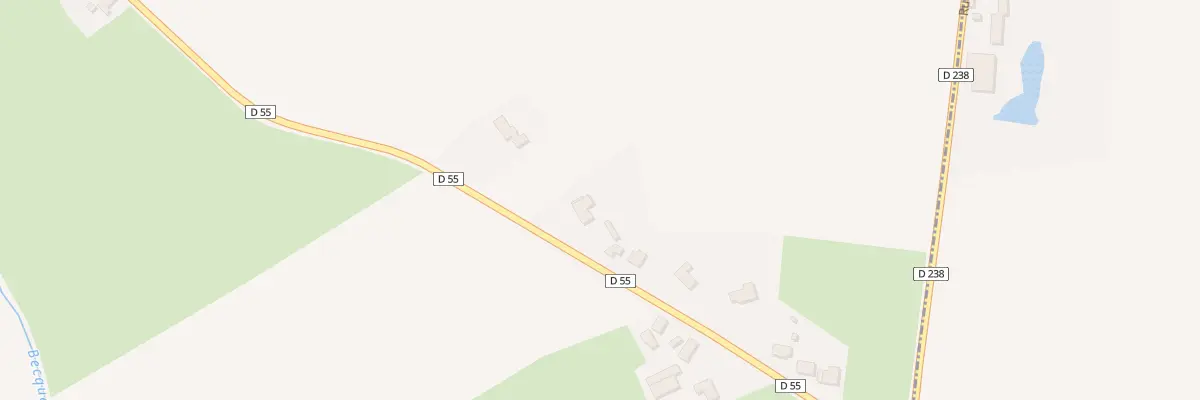 Plan du 2001 Rue de la Belle Hotesse à Blaringhem