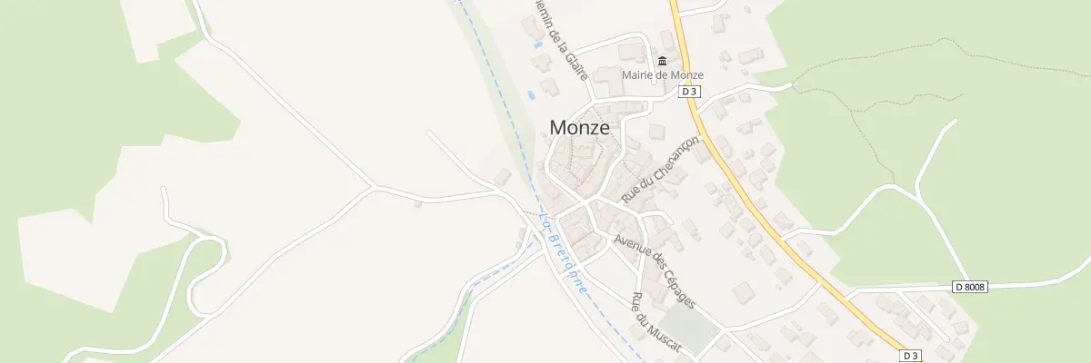Plan du 195 Av des Cépages à Monze