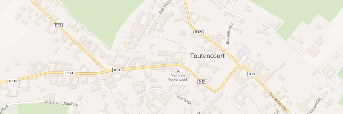 Plan du 6 Rue Longue à Toutencourt