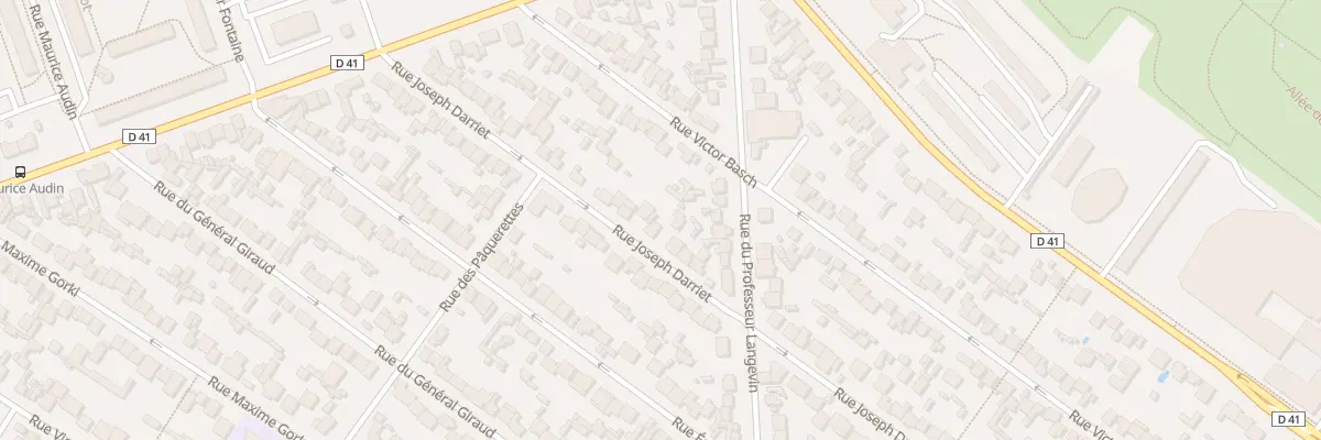 Plan du 92 Rue Joseph Darriet au Blanc-Mesnil