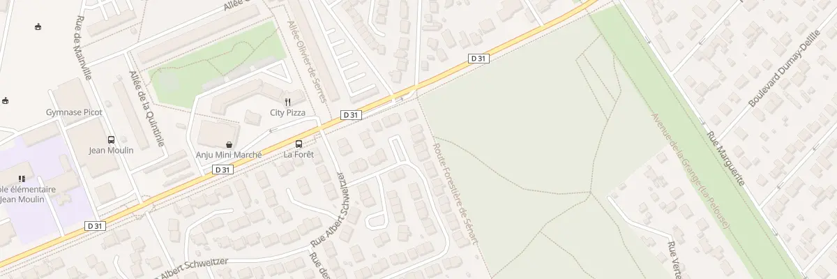Plan du 23 Rue Paul Valéry à Montgeron