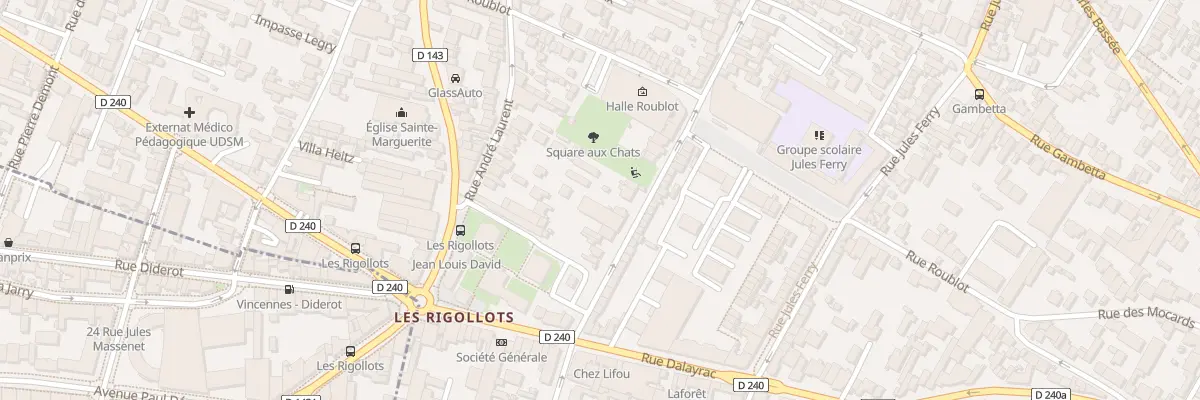 Plan du 33 Rue Eugène Martin à Fontenay-sous-Bois
