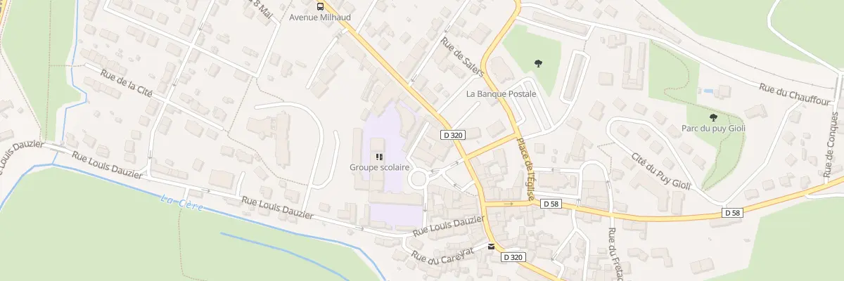 Plan du 10 Pl de la Republique à Arpajon-sur-Cère