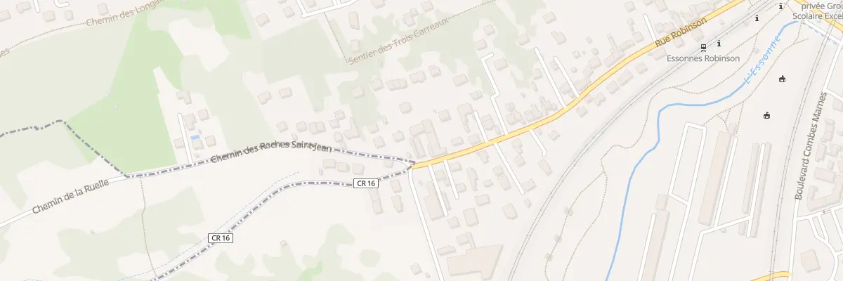 Plan du 96 Rue de Robinson à Corbeil-Essonnes