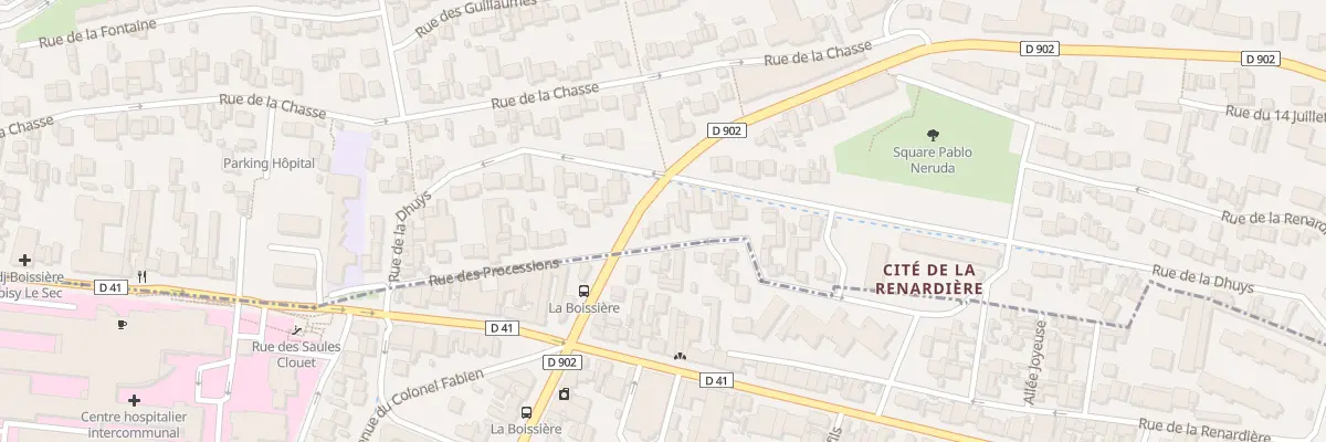 Plan du 51 Rue des Processions à Noisy-le-Sec