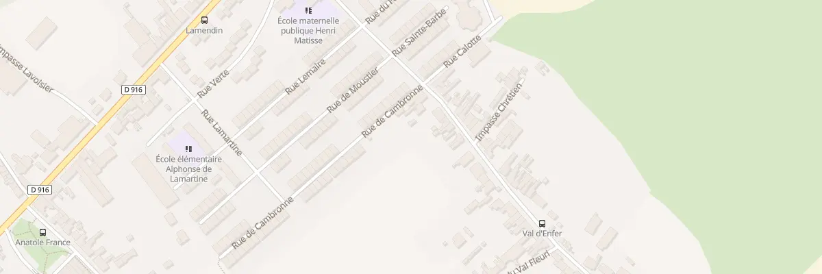 Plan du 369 Rue Raoul Briquet à Auchel