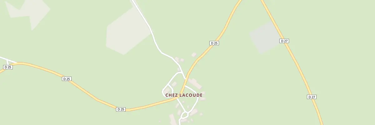 Plan du 2 Chez Lacoude au Compas