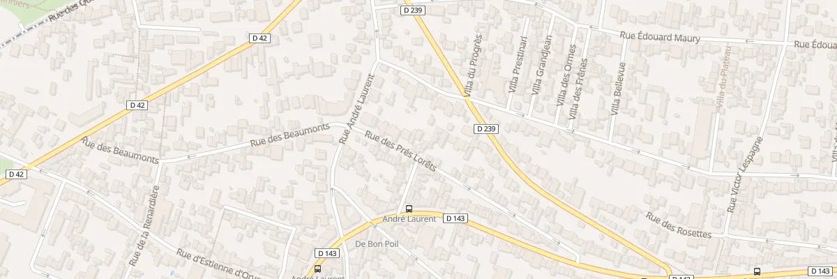 Plan du 76 Rue des Prés-Lorets à Fontenay-sous-Bois