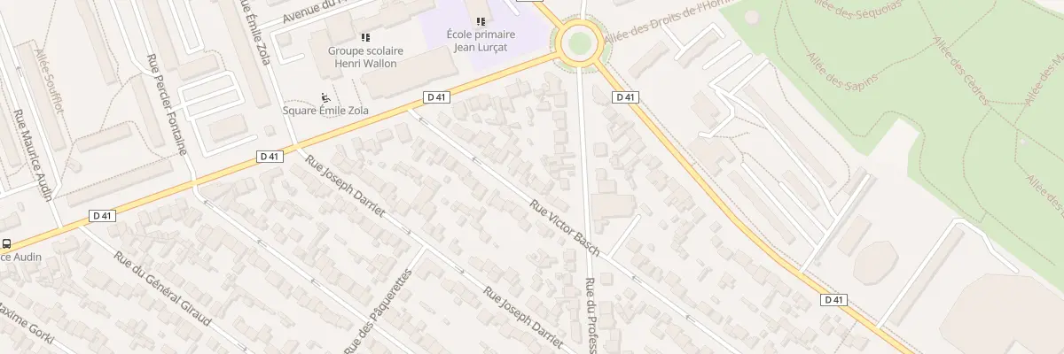 Plan du 108 Rue Victor Basch au Blanc-Mesnil