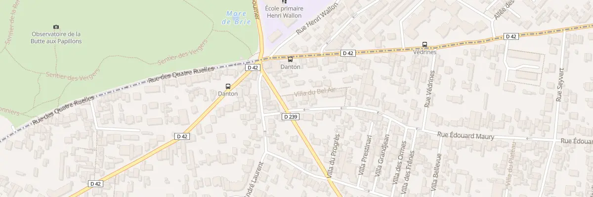 Plan du 104 Av Danton à Fontenay-sous-Bois
