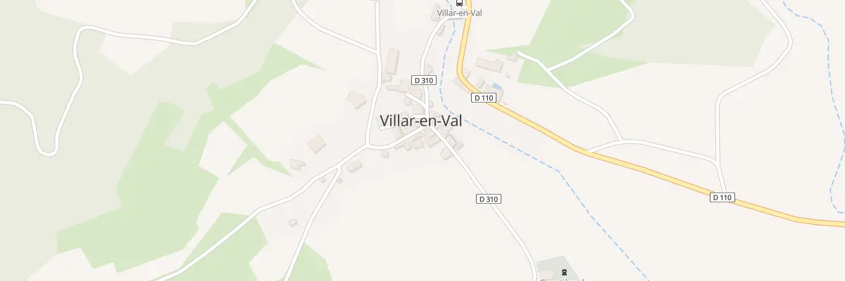 Plan du 2 Imp du Figuier à Villar-en-Val