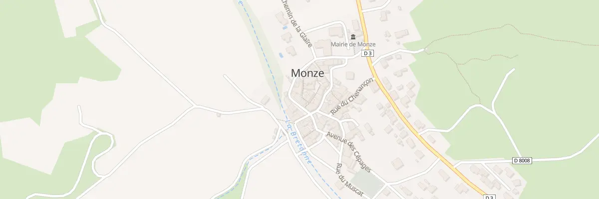 Plan du 28 Av des Cépages à Monze