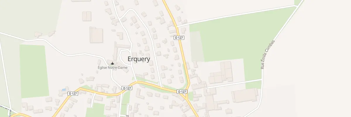 Plan du 4 Rue Jules Ferry à Erquery