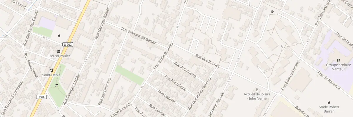 Plan du 7 Rue Antoinette à Montreuil