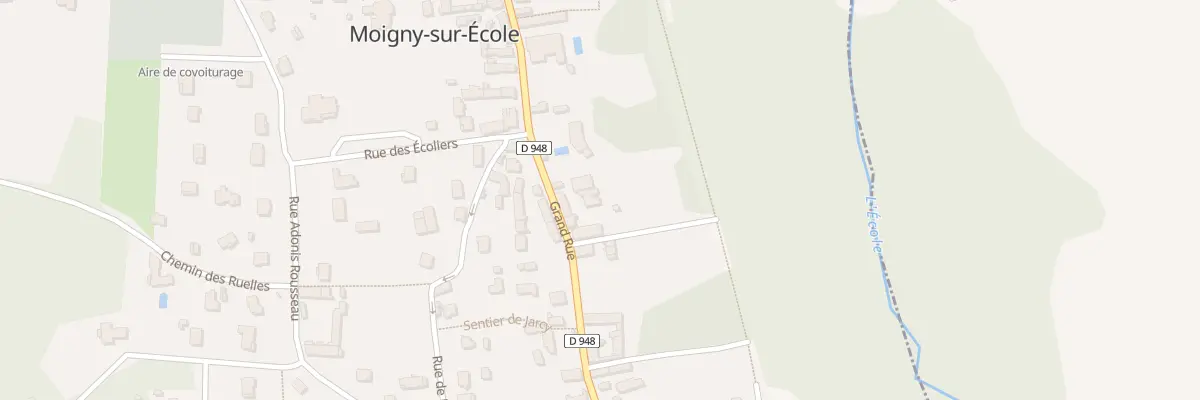 Plan du 88B Gr Grand Rue à Moigny-sur-École